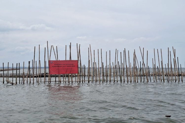Prabowo Perintahkan Pagar Laut Tangerang Dicabut dan Diusut Tuntas