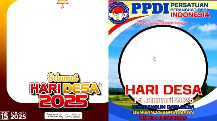 30 Twibbon Hari Desa 15 Januari 2025, Beserta Cara Pasang Bingkai Foto dengan Desain Menarik