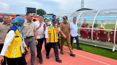 Menko AHY Tinjau Renovasi Stadion Gelora Delta Sidoarjo, Pastikan Sudah Sesuai Standar FIFA