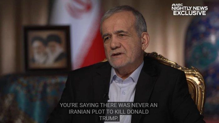 Pezeshkian: Iran Tidak Pernah Rencanakan Pembunuhan Donald Trump, Itu Akal-akalan Israel