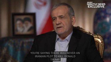 Pezeshkian: Iran Tidak Pernah Rencanakan Pembunuhan Donald Trump, Itu Akal-akalan Israel