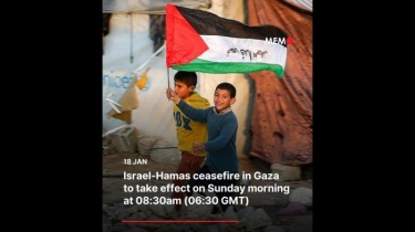 Menghitung Jam Gencatan Senjata di Gaza, Netanyahu Singgung Keberlangsungan Tahap Kedua