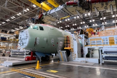 Foto-foto Pesawat Airbus A400M TNI AU yang Sedang Dirakit di Spanyol