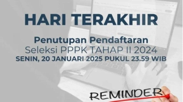 Pendaftaran PPPK Tahap 2 Berakhir Hari Ini, BKN Pastikan Tak Ada Lagi Perpanjangan