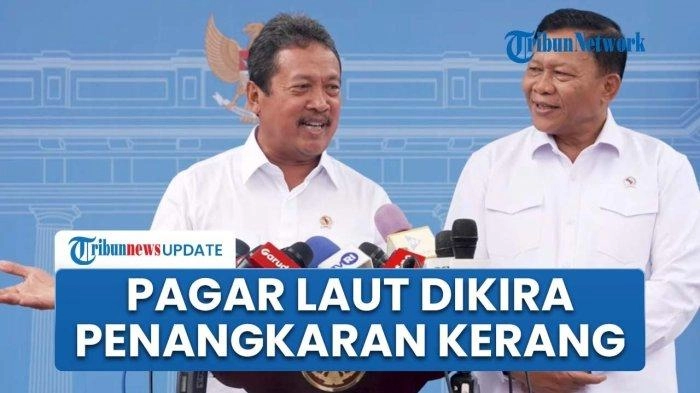 Video Menteri KKP Akui Lengah Awasi Pagar Laut: Kami Pikir Tempat Penangkaran Kerang