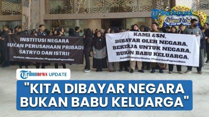 Video Teriakan Pegawai Kemendiktisaintek Minta Tolong Prabowo, Akui Diperlakukan Semena-mena Menteri