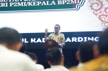Gelar Reviu Anggaran 2024, Menteri Karding Tekankan Kepada Jajaran untuk Tidak Korupsi