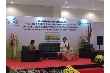 Gandeng IDI, Sido Muncul Sosialisasikan Peran Jamu dalam Dunia Kedokteran di Bandung