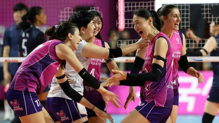 Jadwal Liga Voli Putri Korea Hari Ini: Idola Megawati Beraksi, Pink Spiders vs IBK Altos