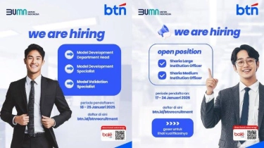 Lowongan Kerja Bank BTN untuk 5 Posisi, Simak Kualifikasi Pelamar dan Cara Daftarnya