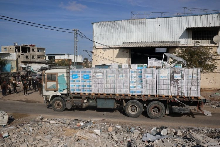 Hari Ketiga Gencatan Senjata, 2.400 Truk Bantuan Telah Masuk Gaza