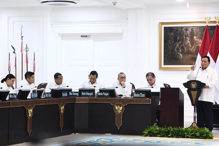 Prabowo Tak Soroti Pagar Laut Saat Sidang Kabinet