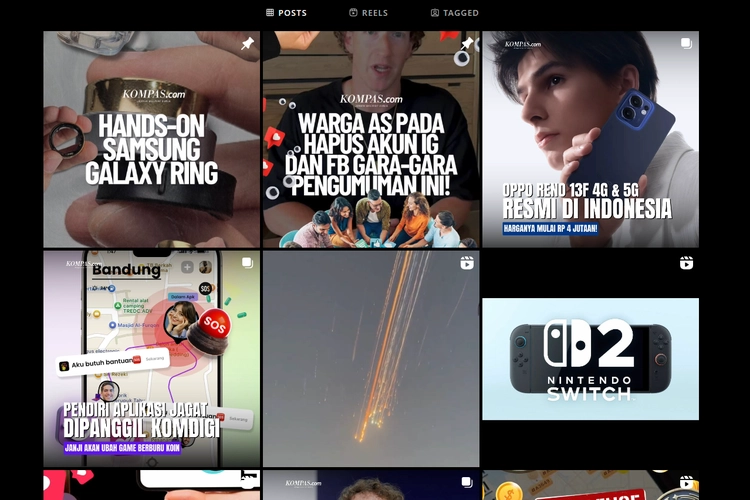 Trik Bikin Grid Feed Instagram Kotak Lagi dengan Rasio 1:1