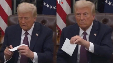 Trump Ungkap Isi Surat yang Ditinggalkan Joe Biden Untuknya di Ruang Oval Gedung Putih