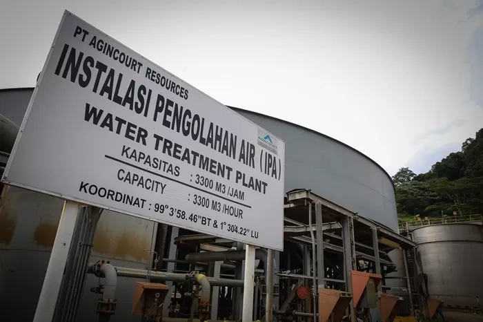 Air Sisa Proses Tambang Emas Martabe Konsisten Patuhi Baku Mutu dalam 11 Tahun Terakhir