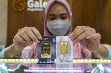 Harga Emas Antam Naik Rp 23.000 Hanya Dalam Tiga Hari, Kini Tembus Rp 1.607.000 Per Gram