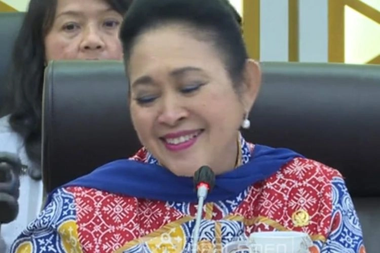 Gaya Titiek Soehart Pimpin Rapat terkait Pagar Laut, Kerap Lempar Senyum