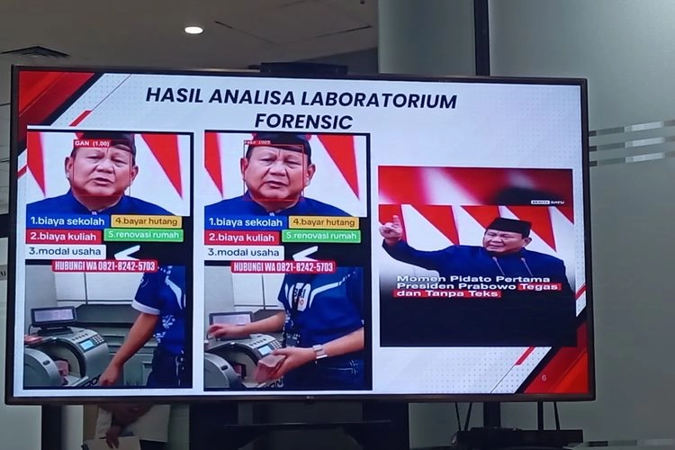 Polisi Temukan Video ''Deepfake'' Prabowo di Instagram, Ternyata Disebar Penipu dari Lampung