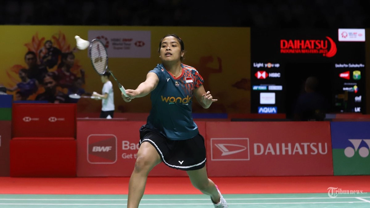 Hasil Indonesia Masters 2025: Gregoria Tetap Menyala di Tengah Flu, Perempat Final Dalam Genggaman