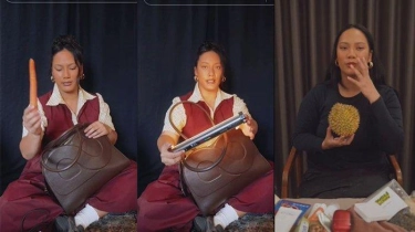 Lagi, Tara Basro Bikin Netizen Syok dengan Isi Tasnya bak Warung Berjalan, Ada Durian hingga Wortel