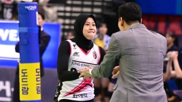 Megawati Kaget Punya Momen Epic Ukir 10 Poin di Set 5 saat Red Sparks Gebuk Hyundai Hillstate