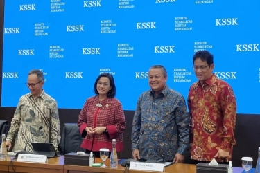 Ketidakpastian Global Masih Berlanjut, Sri Mulyani Tegaskan Stabilitas Sistem Keuangan RI Tetap Terjaga