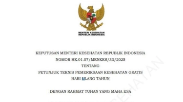 Kemenkes Rilis Petunjuk Teknis Pemeriksaan Kesehatan Gratis yang Akan Dimulai pada Februari 2025