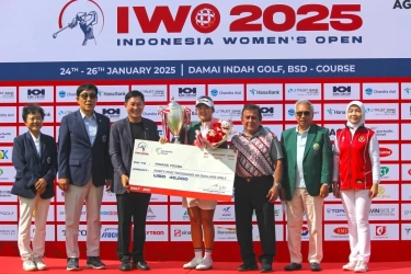 Pegolf Korea Selatan Hwang Yoona Juara Indonesia Women’s Open 2025