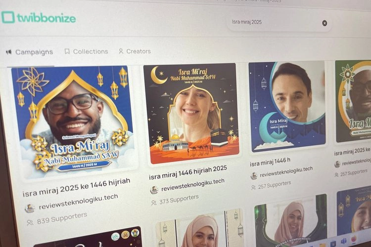 50 Link Twibbon Isra Miraj 2025 yang Menarik dan Cara Menggunakannya