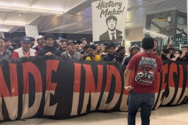 Pesan La Grande Indonesia Saat Mengantar Shin Tae-yong ke Bandara