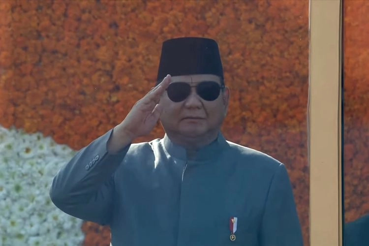 Prabowo Beri Hormat ke Pasukan TNI yang Berparade di Perayaan Hari Republik India