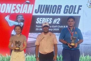 Elang-Phoebe Menangi Turnamen Indonesian Junior Golf (IJG) Series 2 2025