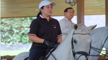 Jokowi Touring Moge di Solo, Foto Lawas Prabowo dan Puan Maharani Saat Berkuda Viral Lagi: Ada Apa Ini Gaes?