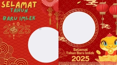 55 Twibbon Ucapan Selamat Imlek 2025 Desain Menarik, Cocok Jadi Bingkai Foto Beserta Cara Pasangnya
