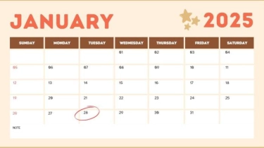Tanggal 28 Januari 2025 Apakah Libur? Cek Aturan Libur Nasional dan Cuti Bersama 2025