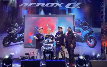 Yamaha Pastikan Aerox Alpha Tak Ada Inden, Harga di Bandung Lebih Murah