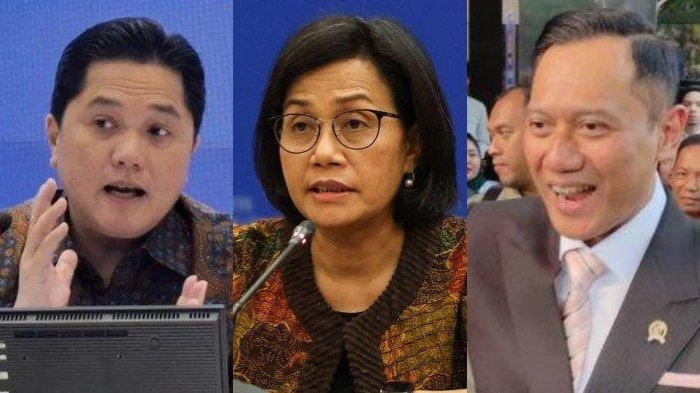 Menteri dan Pejabat Terpopuler Versi Survei Indikator: Erick Thohir Teratas, Disusul Sri Mulyani-AHY