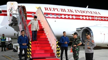 Presiden Prabowo Tiba di Tanah Air usai Lawatan ke India dan Malaysia