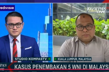 Aparat Malaysia Lepas 10 Tembakan ke Kapal WNI Saat Menolak Berhenti