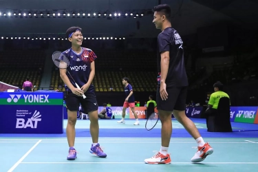 Ganda Campuran Indonesia Melenggang ke Perempat Final Thailand Masters 2025,  Rehan Naufal/Gloria Emanuelle Tersisih