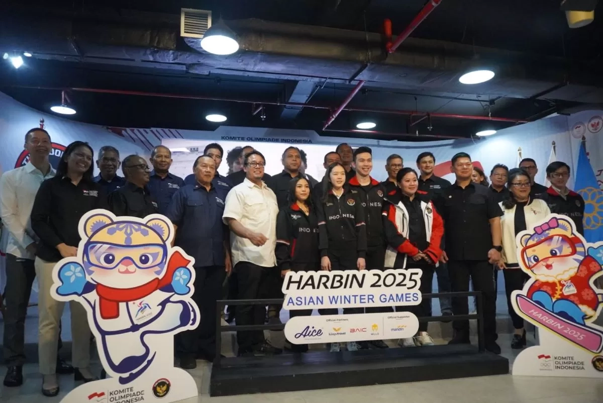 NOC Indonesia Kukuhkan Tim Indonesia di Asian Winter Games Harbin 2025, Harap Ada Kejutan