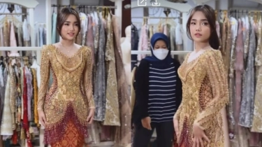 Makna Warna Merah dan Emas di Minang, Busana Fuji buat Pernikahan Kakak Dinilai Saingi Pengantin