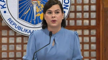 Massa Serukan Pemakzulan Wakil Presiden Filipina Sara Duterte