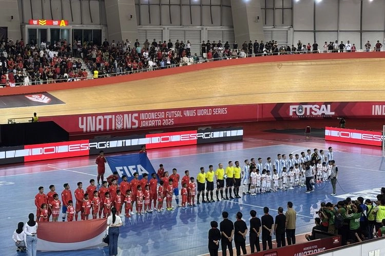 Babak I Timnas Futsal Indonesia Vs Argentina 1-3: Merah Putih Jebol Tim Juara Dunia