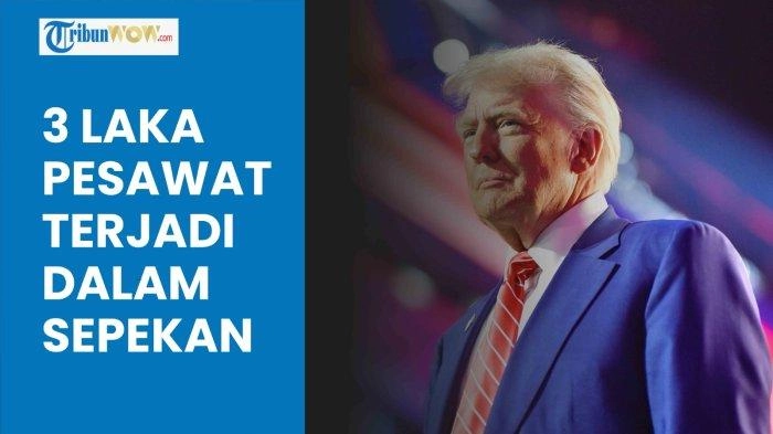 Video 3 Kecelakaan Pesawat di AS dalam Sepekan, Donald Trump: Makin Banyak Nyawa Melayang