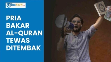 Video Salwan Momika Pria yang Bakar Alquran di Swedia Ditembak, Tewas saat Live di TikTok