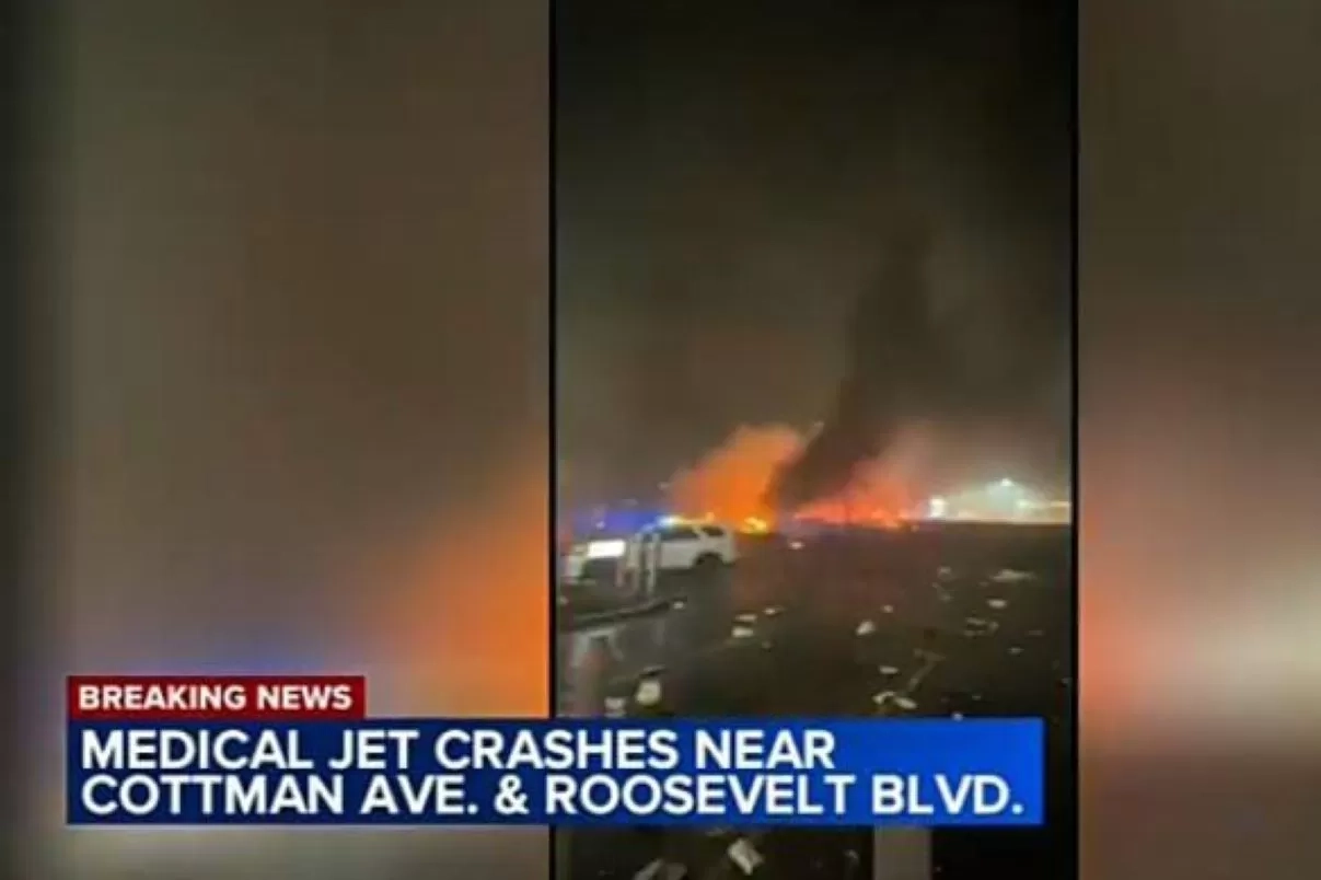 Kecelakaan Pesawat Jet Kesehatan di Philadelphia, Northeast Amerika Serikat, Semua Penumpang Tewas