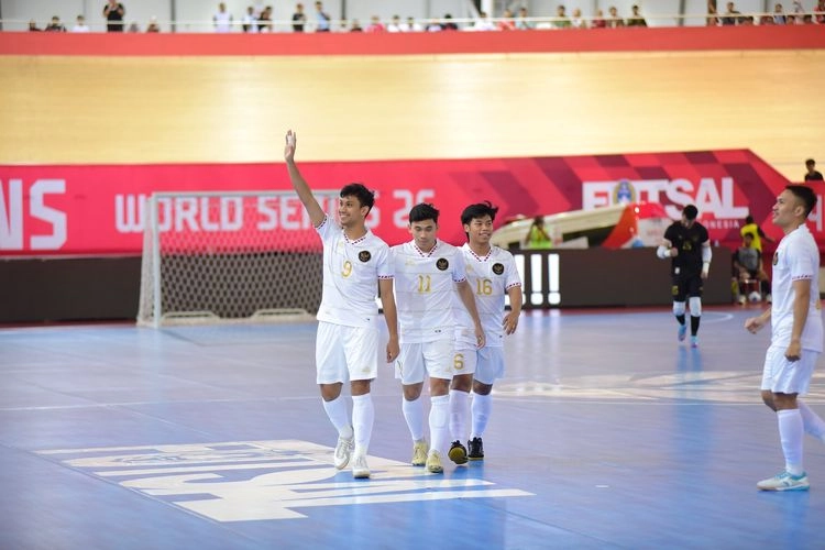 Babak I Timnas Futsal Indonesia Vs Arab Saudi 2-0: Set-play Merah Putih Makan Korban