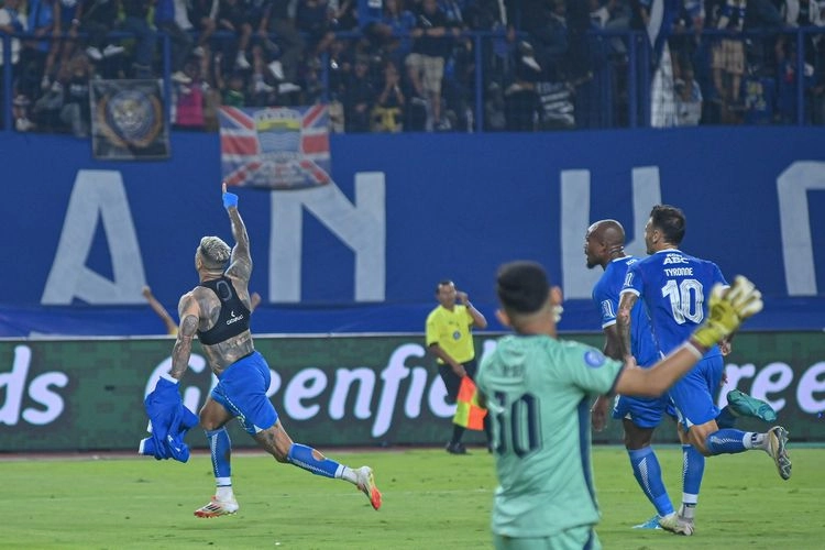 Skor Persib Vs PSM Makassar 1-0, Makna Selebrasi Emosional Ciro Alves