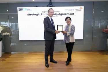 Hadirkan Solusi Keamanan Digital dan Kota Cerdas di Indonesia, Telkom Jalin Kemitraan Strategis dengan Thales